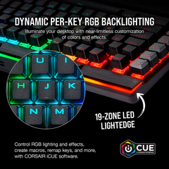 Bàn phím cơ, Bàn phím gaming CORSAIR K95 RGB PLATINUM XT, hàng chính hãng BH 6 tháng