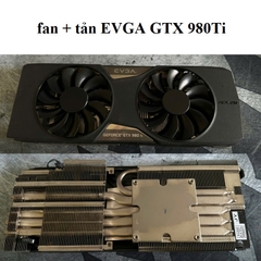 Bộ quạt + tản nhiệt card VGA, RX 460, 580, GTX 1060, 1070,... hàng zin tháo máy