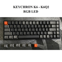 Bàn Phím Cơ không dây KEYCHRON - Keychron Aluminum Frame RGB Hotswap, hàng zin like new, BH 6 tháng
