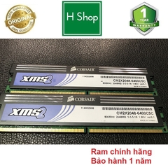 Ram PC DDR2 (PC2) 2Gb bus 800 - 6400U, chính hãng Corsair XMS2, bảo hành 12 tháng