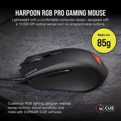 Bộ Bàn phím và chuột Gaming Corsair, Combo CORSAIR K55 RGB PRO + KATAR PRO GAMING BUNDLE hàng chính hãng CORSAIR