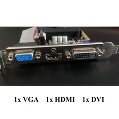 CARD MÀN HÌNH Gigabyte GeForce GT 710 2GB DDR3 64bit, hàng zin tháo máy BH 6 tháng
