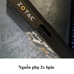 Card màn hình Gaming ZOTAC  GTX 760 2GB GDDR5 256bit, hàng zin tháo máy BH 6 tháng
