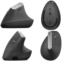 Chuột Công thái học LOGITECH MX VERTICAL WIRELESS MOUSE - hàng chính hãng BH 6 tháng