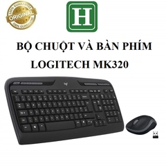 Combo bàn phím và chuột không dây Logitech MK320, hàng chính hãng bảo hành 6 tháng