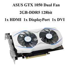 card ASUS GTX 1050  (màu trắng) 2gb