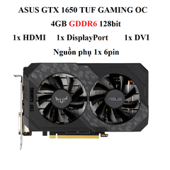 CARD ASUS TUF GAMING GTX1650 4GD6