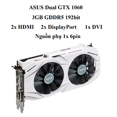 CARD ASUS Dual GTX 1060 3GB D5