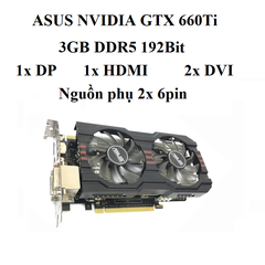 card Asus GTX 660ti 3gb d5