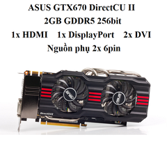 CARD ASUS GTX 670 2GD5