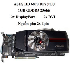 card bASUS HD 6870 - 1gd5