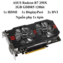 card ASUS R7 250X -2gb d5