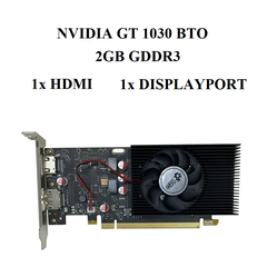 Card màn hình EVGA, MSI GT 1030 2GB DDR5 - hàng zin tháo máy BH 3 tháng