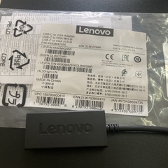 Cáp chuyển đổi USB-C sang VGA, Lenovo USB-C to VGA, hàng chính hãng bảo hành 12 tháng