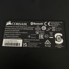 Bàn phím Gaming không dây CORSAIR K57, Bàn phím giả cơ hàng chính hãng BH 6 tháng