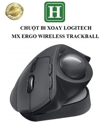 Chuột Bi xoay Công Thái Học Logitech, Ergo M575, Logitech MX ERGO Plus Wireless Laser Trackball Mouse, BH 12 tháng