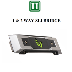 Cầu nối card màn hình, Cầu SLI - 1 & 2 way SLI Bridge