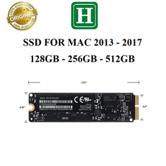 SSD for MAC 2013 - 2017, 128GB - 256GB - 512GB (12+16 chân) hàng zin tháo máy BH 6 tháng