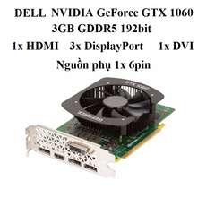 NVIDIA Genuine GTX 1060 (Dell) 3GB