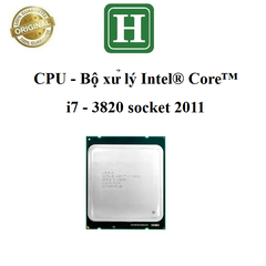 CPU - Bộ xử lý Intel core i7 3820 SK 2011 - dùng cho main X79, hàng zin tháo máy BH 6 tháng