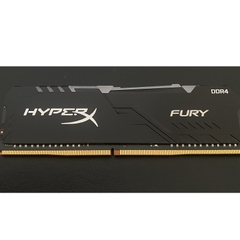 Ram PC Tản Nhiệt 8GB DDR4 bus 2400, 2666, 3200 KINGSTON FURY HYPER X, ram Gaming có led, Bảo hành 36 tháng