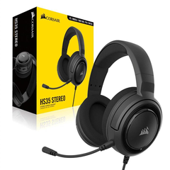 Tai nghe Chụp Tai Gaming Corsair HS35 Stereo Carbon hàng chính hãng BH 6 tháng
