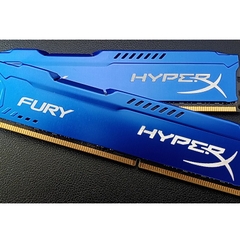 Ram tản nhiệt 8Gb DDR3 bus 1600, ram bộ hiệu FURY HYPER X, ram chính hãng bảo hành 36 tháng