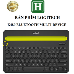 Bàn phím không dây bluetooth Logitech K480 - Kết nối 3 thiết bị, Mac/ PC/ Laptop/Tablet
