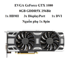 card màn hình EVGA gtx 1080 - 8GB 2 FAN