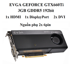 card EVGA GTX 660TI - 3GB