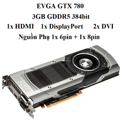 CARD EVGA GTX 780 3GB D5