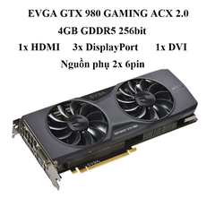 CARD EVGA GTX 980 2fan 4GD5