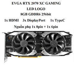 CARD MÀN HÌNH EVGA RTX 2070 XC 8GB D6