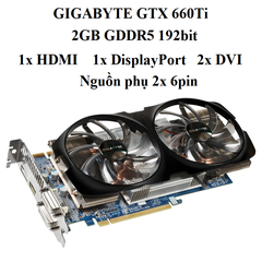 card Gigabyte GTX660ti 2gb d5