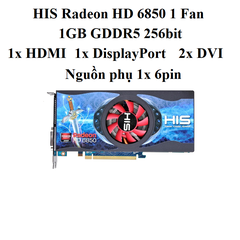 card HIS HD 6850 1g d5