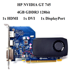 card HP GT 745 4GB D3