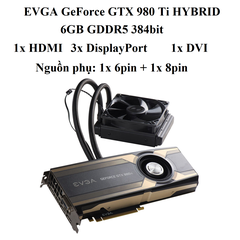card EVGA gtx 980ti - 6gb HYBRID