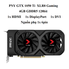 card màn hình PNY XLR8 GTX 1050 Ti