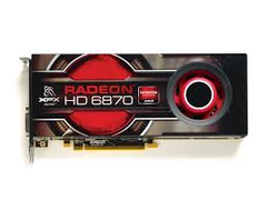 CARD XFX HD 6870 1GD5