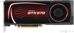 CARD EVGA EVGA GTX 570 SUPERCLOCK 1,2GB