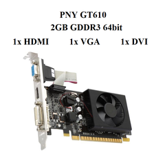 CARD PNY GT 610 - 2GB D3
