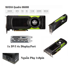 NVIDIA QUADRO M6000 12gb
