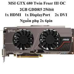 CARD MÀN HÌNH MSI GTX 680 TFIII 2GB D5