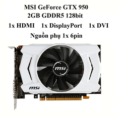 CARD MSI GTX 950 OC - 2GD5
