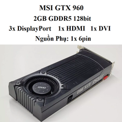 card MSI GTX960 2GB 1fan