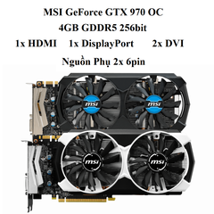 CARD MSI GTX 970 OC - 4GD5 ĐEN