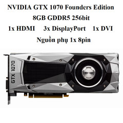 CARD MÀN HÌNH NVIDIA GTX 1070 Founders edition 8G