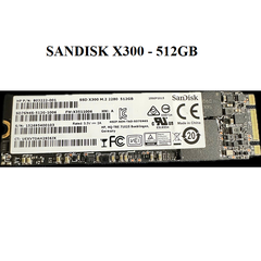 Ổ CỨNG SSD M2 SATA SANDISK X300 -  512GB