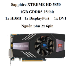 CARD SAPPHIRE XTREME HD5850 1GD5
