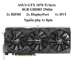 CARD EVGA GTX 1070TI SC HYBRID 1fan 8G